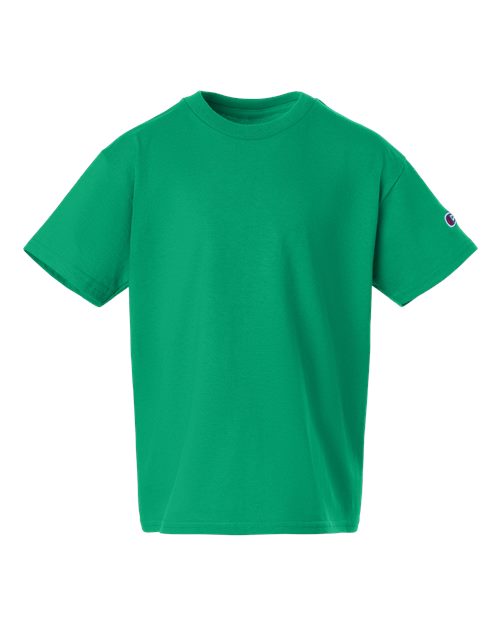 Youth Jersey T-Shirt - Kelly Green Front