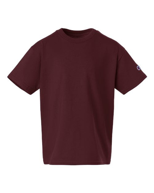 Youth Jersey T-Shirt - Maroon Front