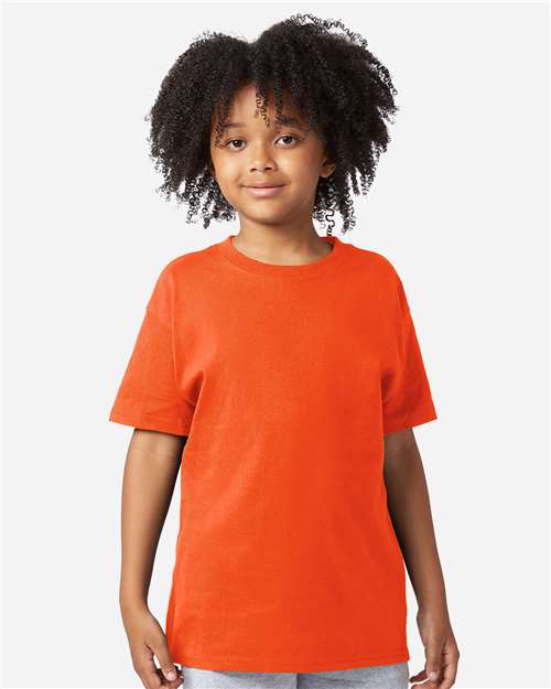 Youth Jersey T-Shirt - Orange Front