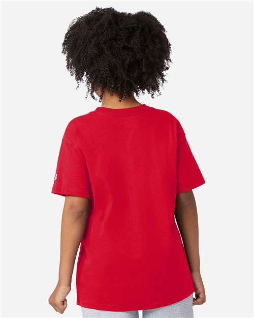 Youth Jersey T-Shirt - Red Back