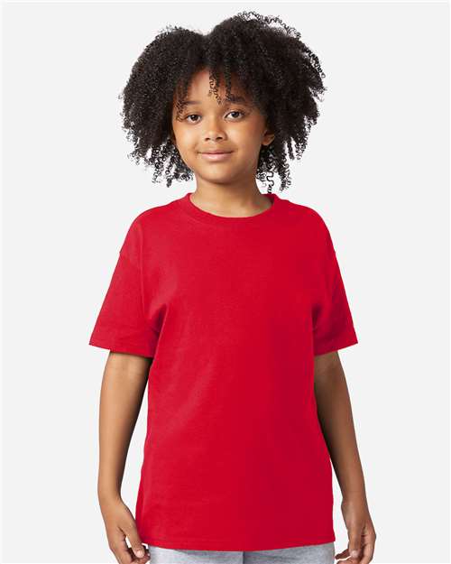 Youth Jersey T-Shirt - Red Front