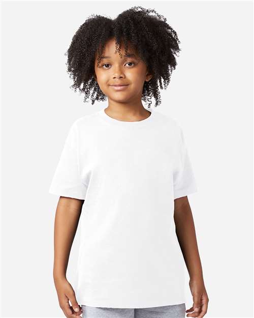 Youth Jersey T-Shirt - White Front