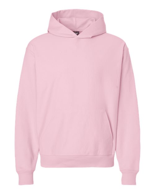 Unisex Beefy® Sweats Premium Heavyweight Hooded Sweatshirt - Pale Pink Front