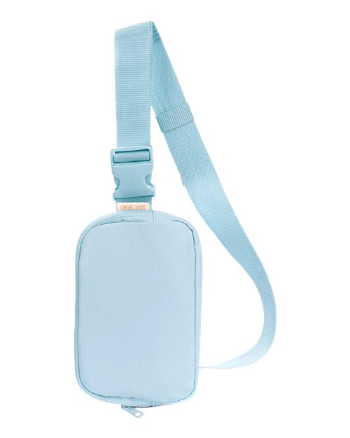 Explorer Sling Bag - Chambray Front