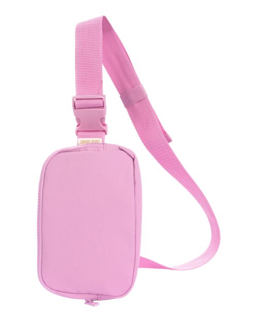 Explorer Sling Bag - Rose Quartz Front