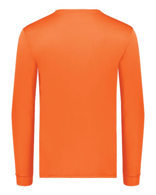 Unisex Nexgen Performance Long Sleeve T-Shirt - Electric Orange Back