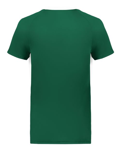 Unisex Octane Soccer Jersey - Dark Green/ White Back