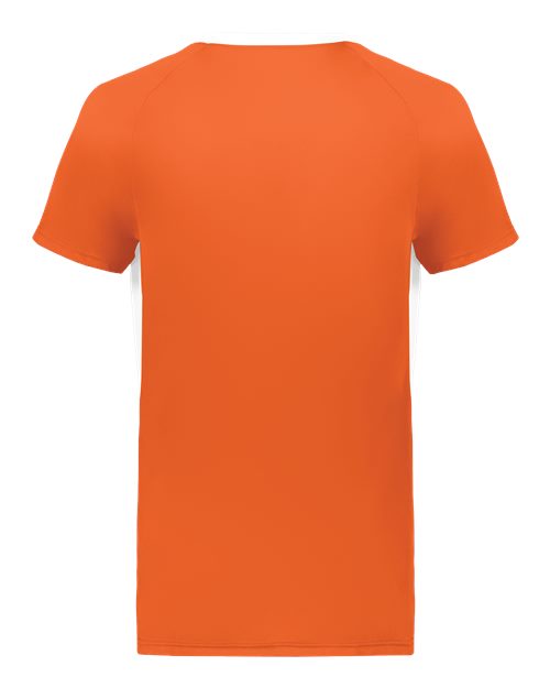 Unisex Octane Soccer Jersey - Orange/ White Back