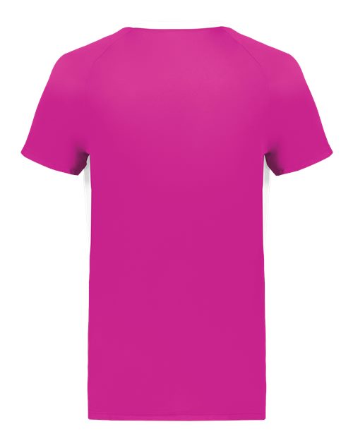 Unisex Octane Soccer Jersey - Power Pink/ White Back