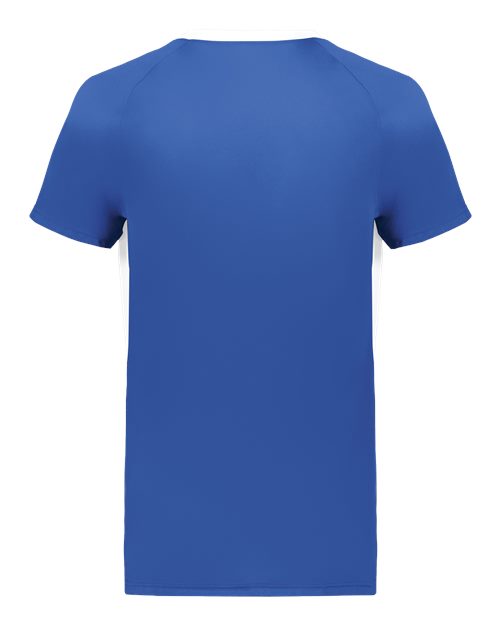 Unisex Octane Soccer Jersey - Royal/ White Back