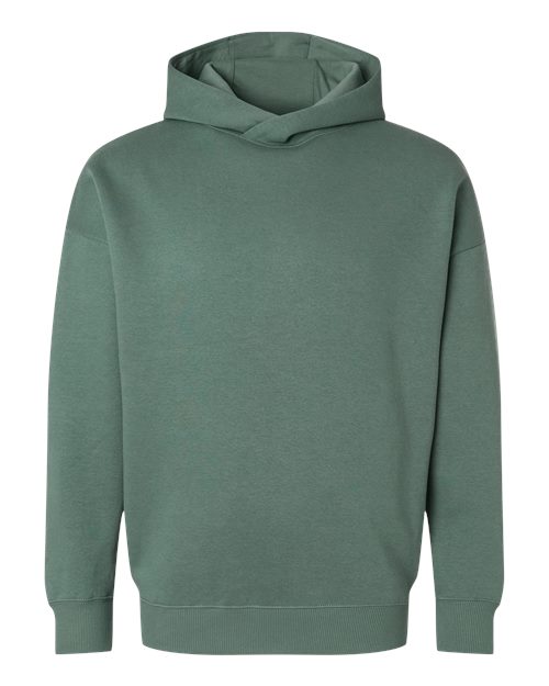LAT Unisex Heavyweight Hoodie Sweatshirt - Basil Front