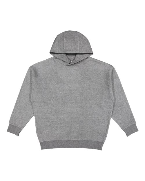 LAT Unisex Heavyweight Hoodie Sweatshirt - Granite Heather Front