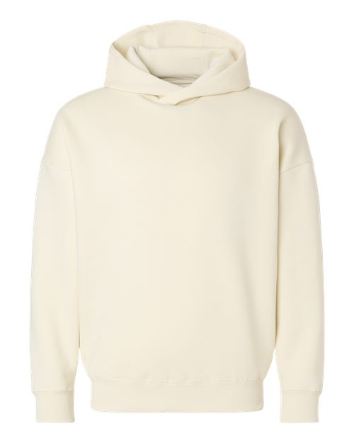 LAT Unisex Heavyweight Hoodie Sweatshirt - Natural Front