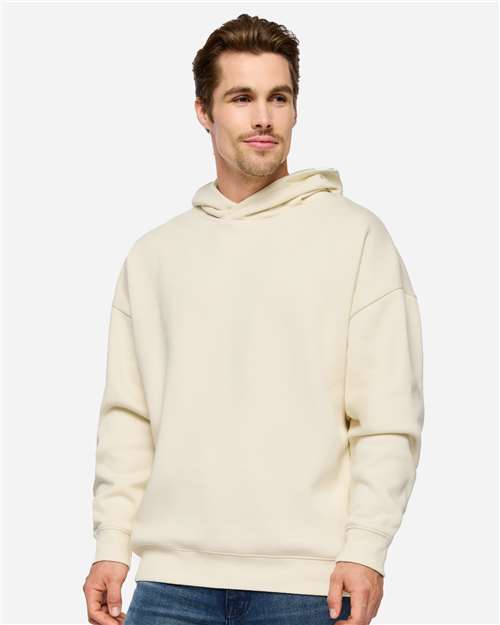 Unisex Heavyweight Hoodie Sweatshirt - Natural Front