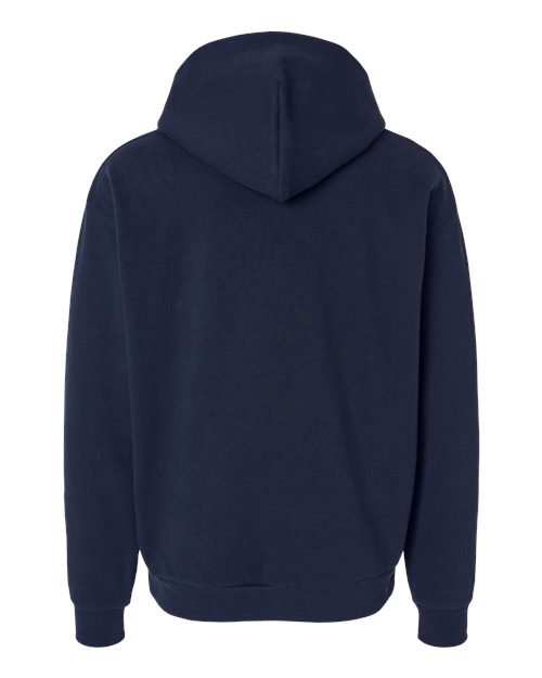Unisex Mainstreet Heavyweight Hooded Sweatshirt - Classic Navy Back