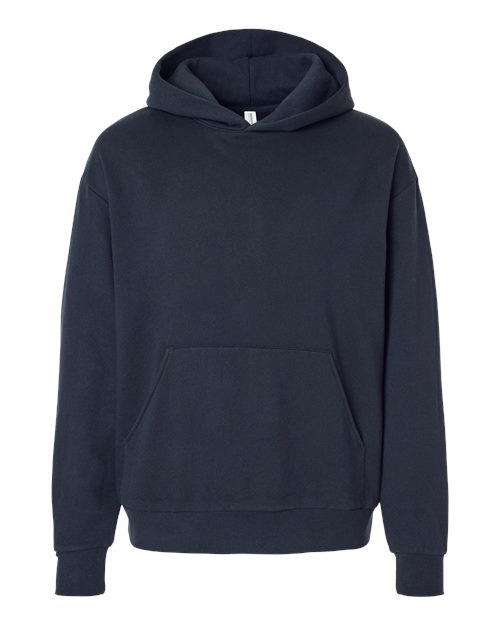 Unisex Boulevard Heavyweight Hooded Sweatshirt - Navy Front