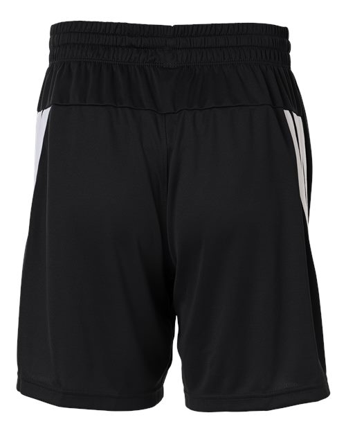 Men's 3-Stripes 7" Shorts - Black/ White Back