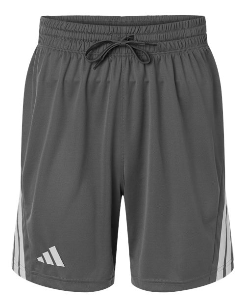 Men's 3-Stripes 7" Shorts - Team Grey Four/ White Front