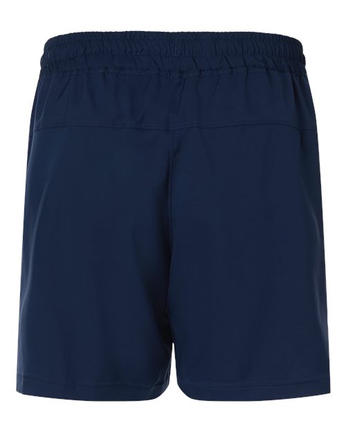 Men's D4T Woven 7" Shorts - Team Navy Blue/ White Back