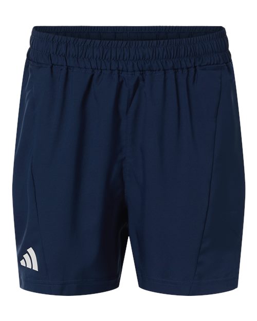 Men's D4T Woven 7" Shorts - Team Navy Blue/ White Front