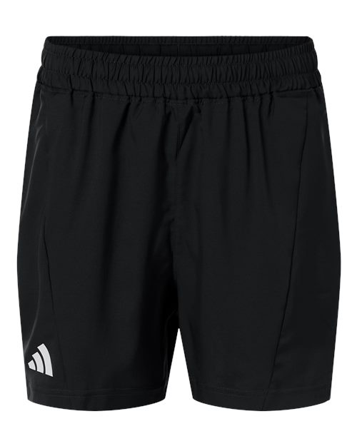 Men's D4T Woven 7" Shorts - Black/ White Front
