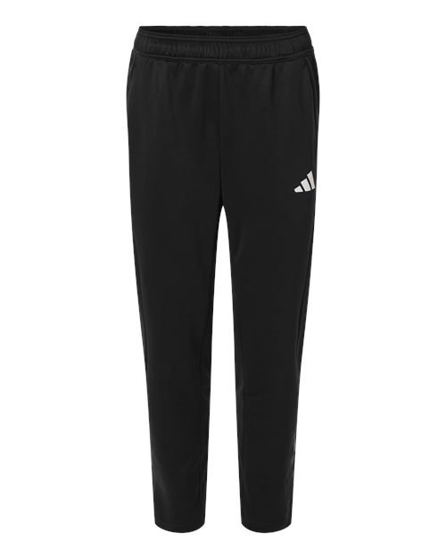 Men's Game & Go Fleece 3-Bar Sweatpants - Black Front