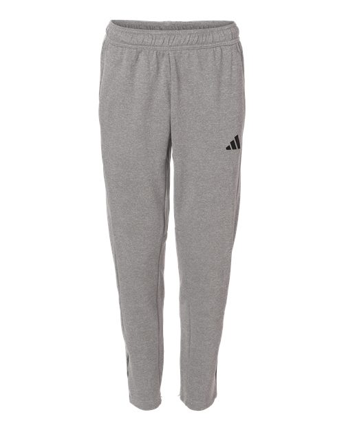 Men's Game & Go Fleece 3-Bar Sweatpants - Medium Grey Heather Front