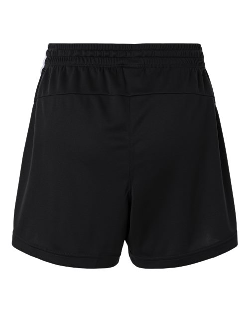 Women's 3-Stripes 3" Shorts - Black/ White Back