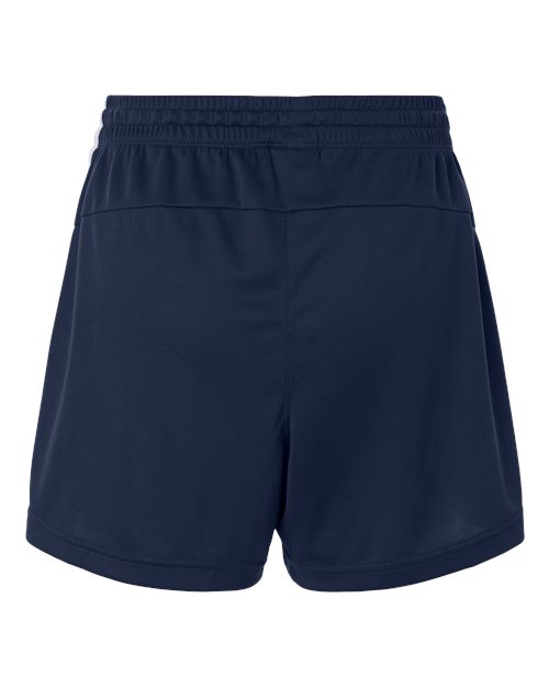 Women's 3-Stripes 3" Shorts - Team Navy Blue/ White Back