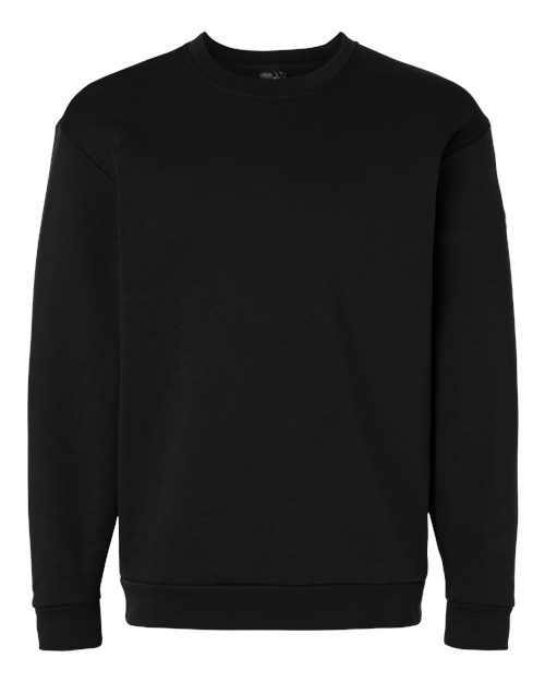 Men's Fleece Crewneck Sweatshirt - Black Front