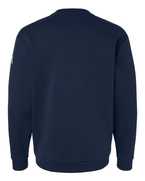 Men's Fleece Crewneck Sweatshirt - Team Navy Blue Back