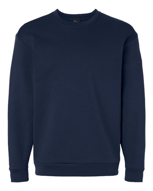 Men's Fleece Crewneck Sweatshirt - Team Navy Blue Front