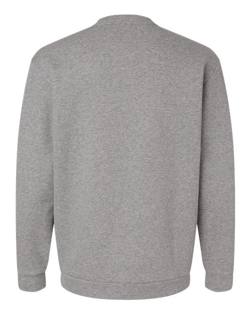 Men's Fleece Crewneck Sweatshirt - Medium Grey Heather Back