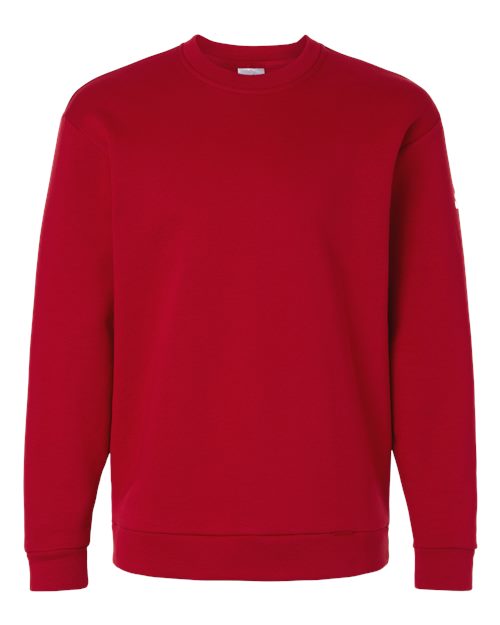 Men's Fleece Crewneck Sweatshirt - Team Power Red Front