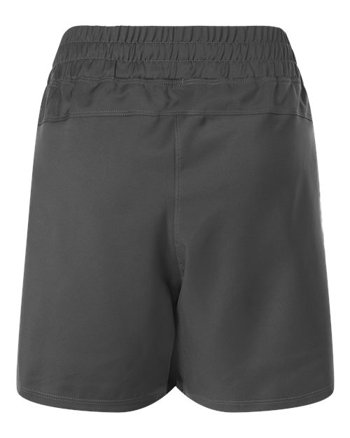 Women's D4T Woven 3" Shorts - Team Grey Four/ White Back