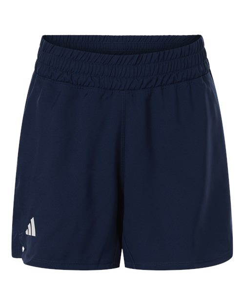 Women's D4T Woven 3" Shorts - Team Navy Blue/ White Front