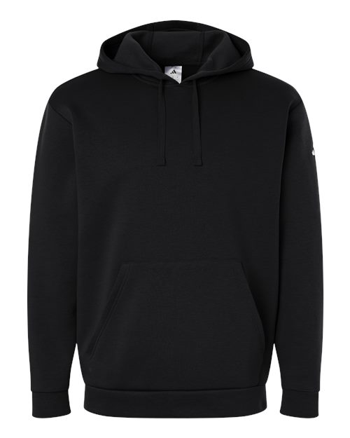 Men's Fleece Hooded Sweatshirt - Black Front