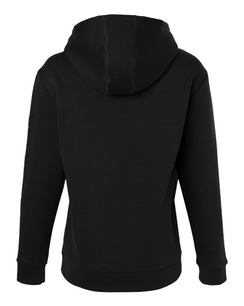 Women's Fleece Hooded Sweatshirt - Black Back