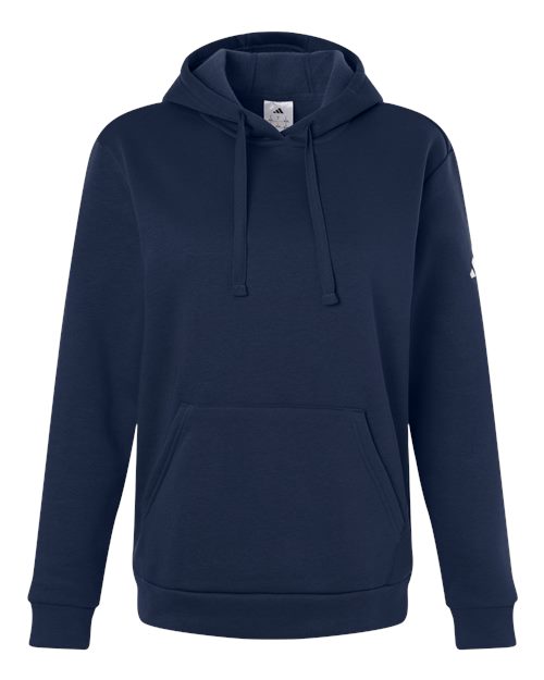 Women's Fleece Hooded Sweatshirt - Team Navy Blue Front