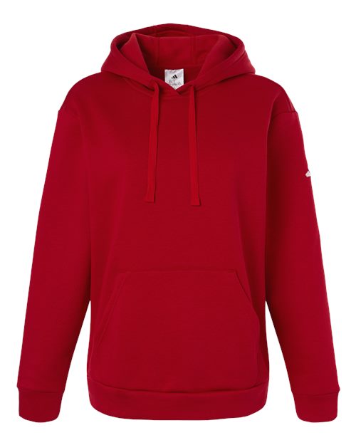 Women's Fleece Hooded Sweatshirt - Team Power Red Front