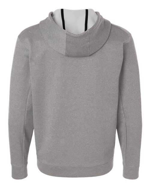 Men's Game & Go Fleece Full-Zip Hooded Sweatshirt - Medium Grey Heather Back
