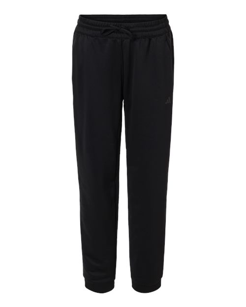 Women's Game & Go Fleece Sweatpants - Black Front