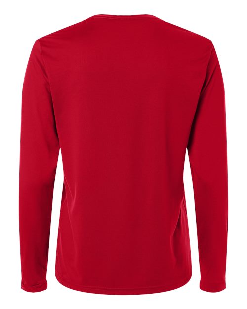 Women's Pregame Long Sleeve T-Shirt - Team Power Red/ White Back