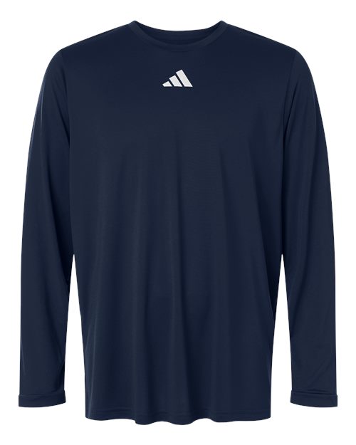 Men's Pregame Long Sleeve T-Shirt - Team Navy Blue/ White Front
