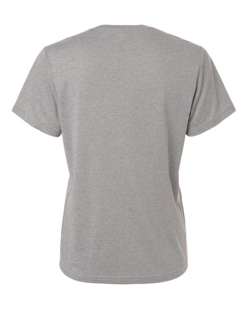 Women's Pregame T-Shirt - Medium Grey Heather/ Black Back