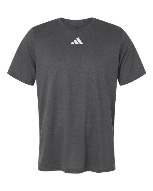 Men's Pregame T-Shirt - Dark Grey Heather/ White Front