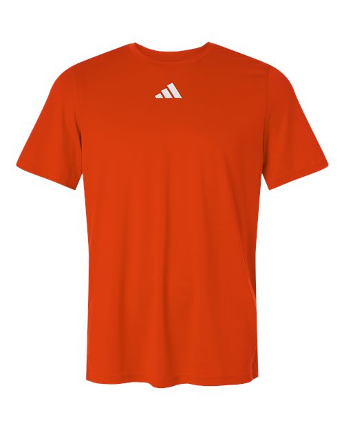 Men's Pregame T-Shirt - Collegiate Orange/ White Front