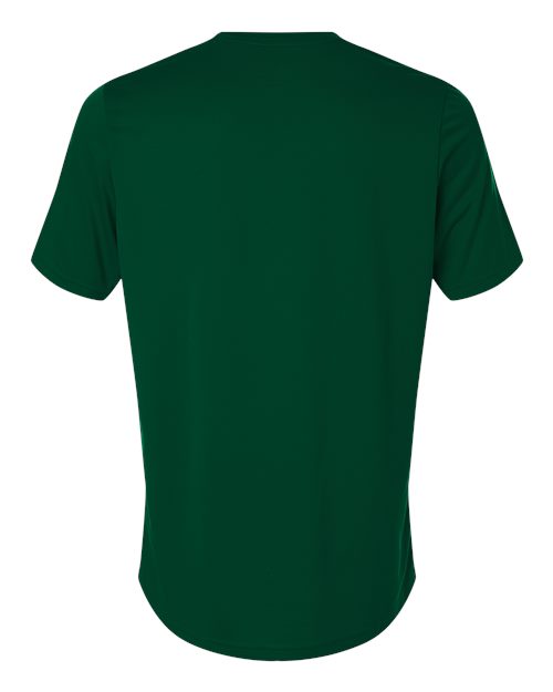 Men's Pregame T-Shirt - Dark Green/ White Back