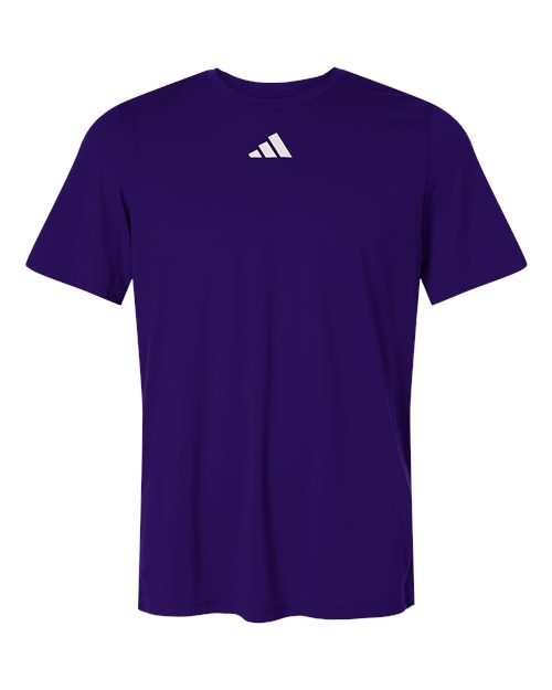 Men's Pregame T-Shirt - Team Collegiate Purple/ White Front