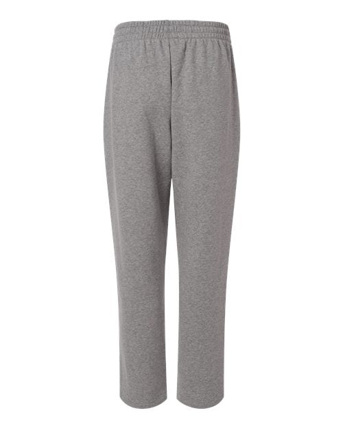 Men's Fleece Sweatpants - Medium Grey Heather Back